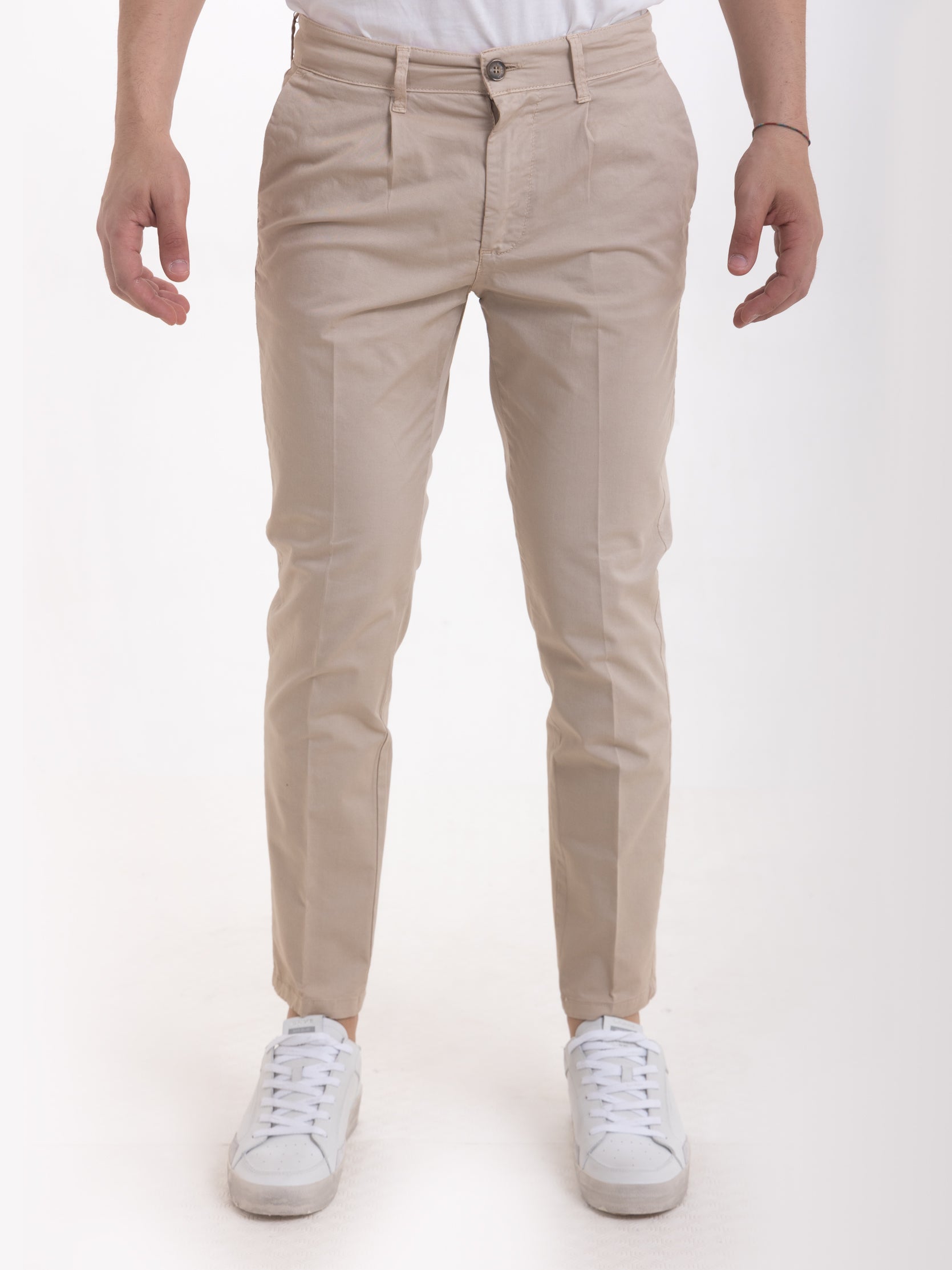 Gold Rush Uomo Pantalone Estivo Beige New Report