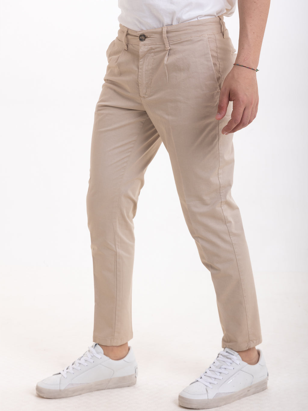 Gold Rush Uomo Pantalone Estivo Beige New Report