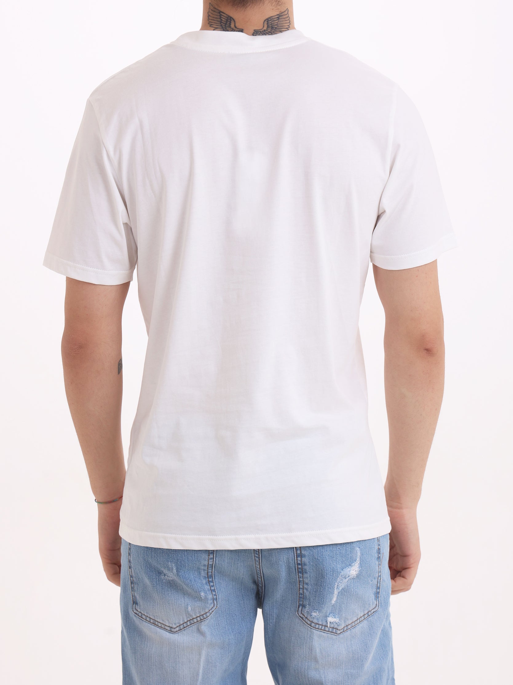 Gold Rush Uomo T-shirt Panna M1UCCELLI