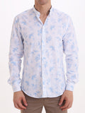 Gold Rush Uomo Camicia Stampa Palms