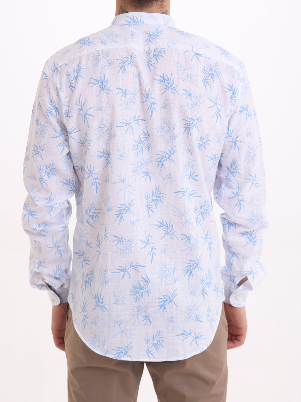 Gold Rush Uomo Camicia Stampa Palms