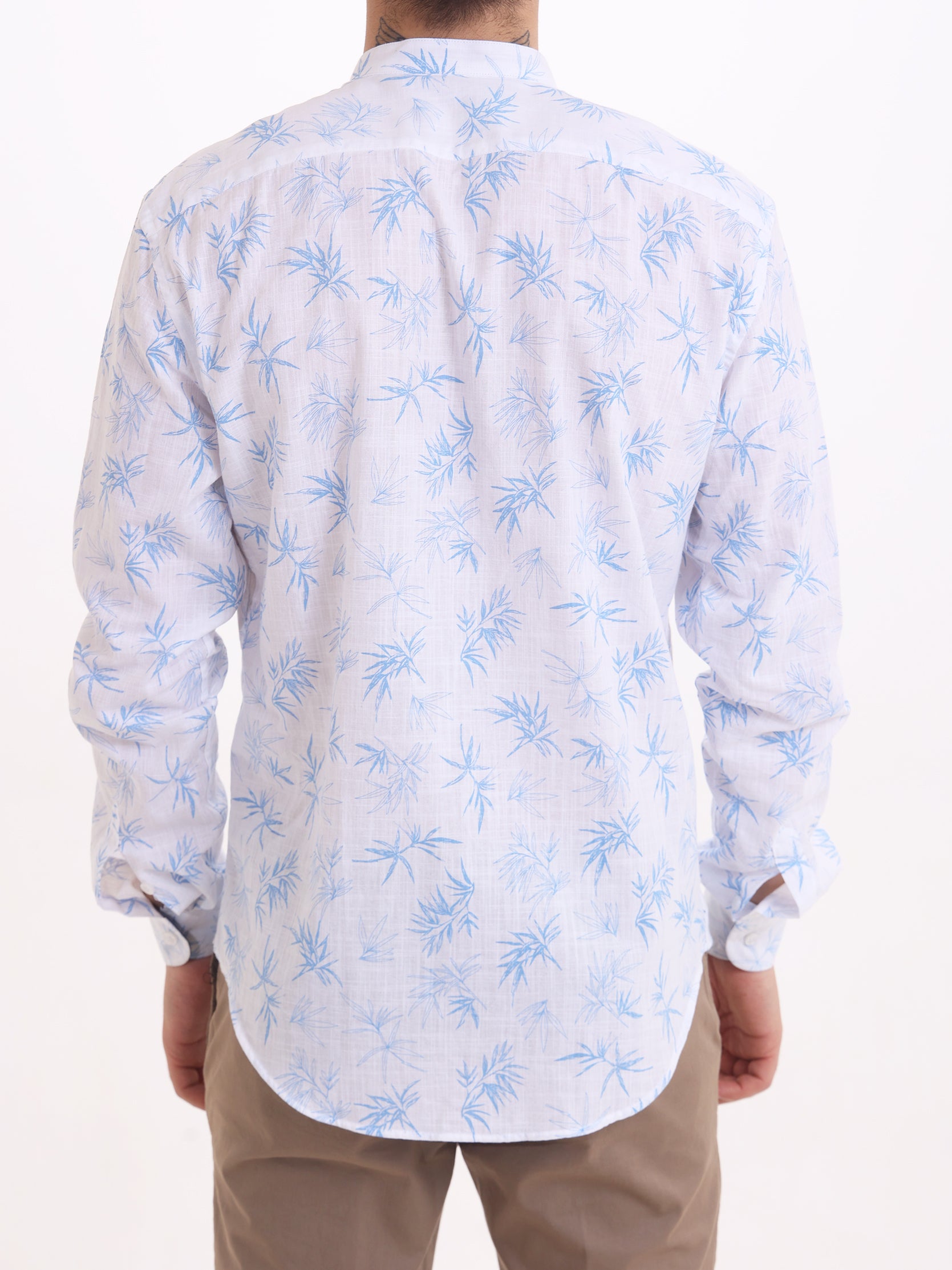 Gold Rush Uomo Camicia Stampa Palms