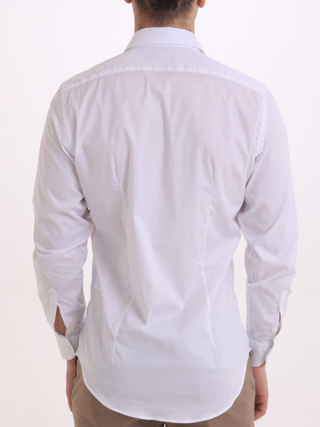 Gold Rush Uomo Camicia Bianco Basic Icon Shirt