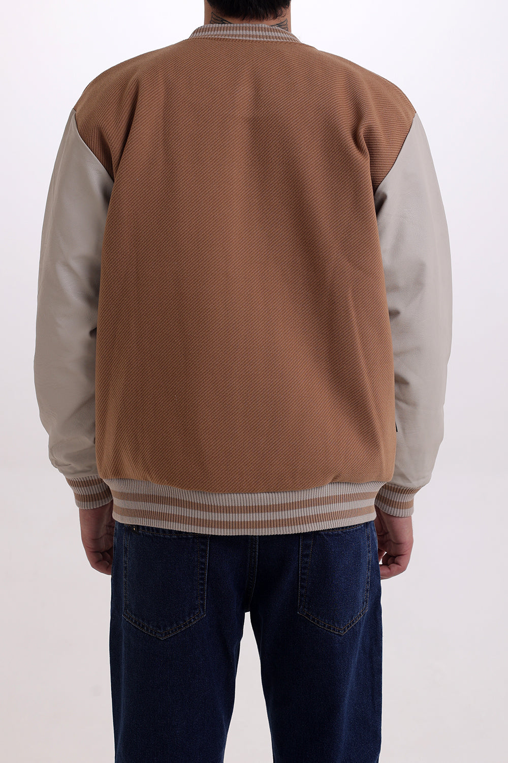 Gold rush uomo giubbino varsity M1OLAF04