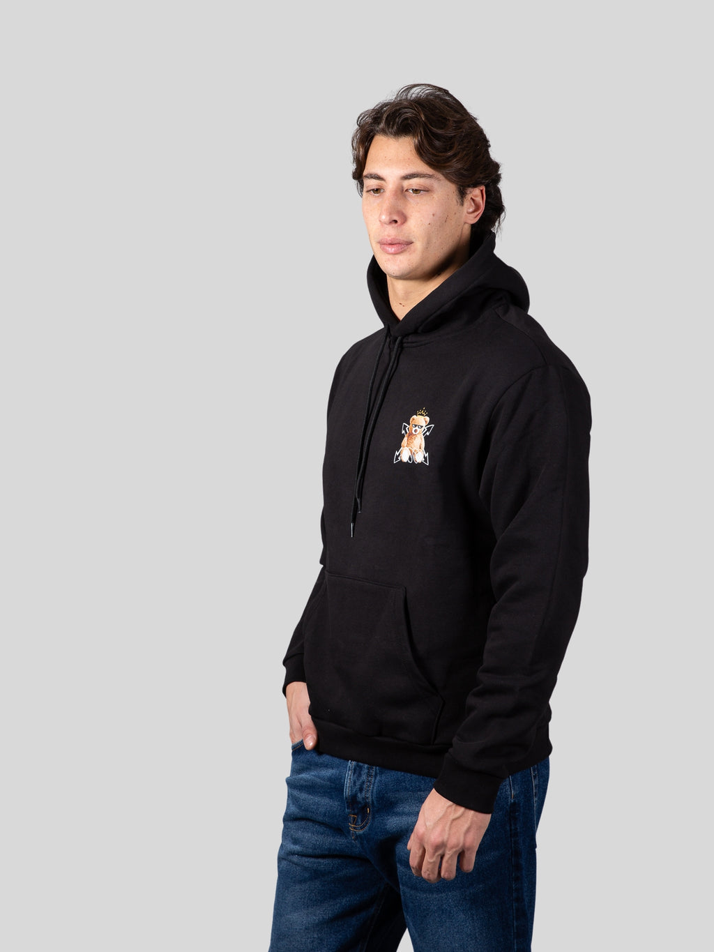 Gold rush uomo felpa M1STREET03