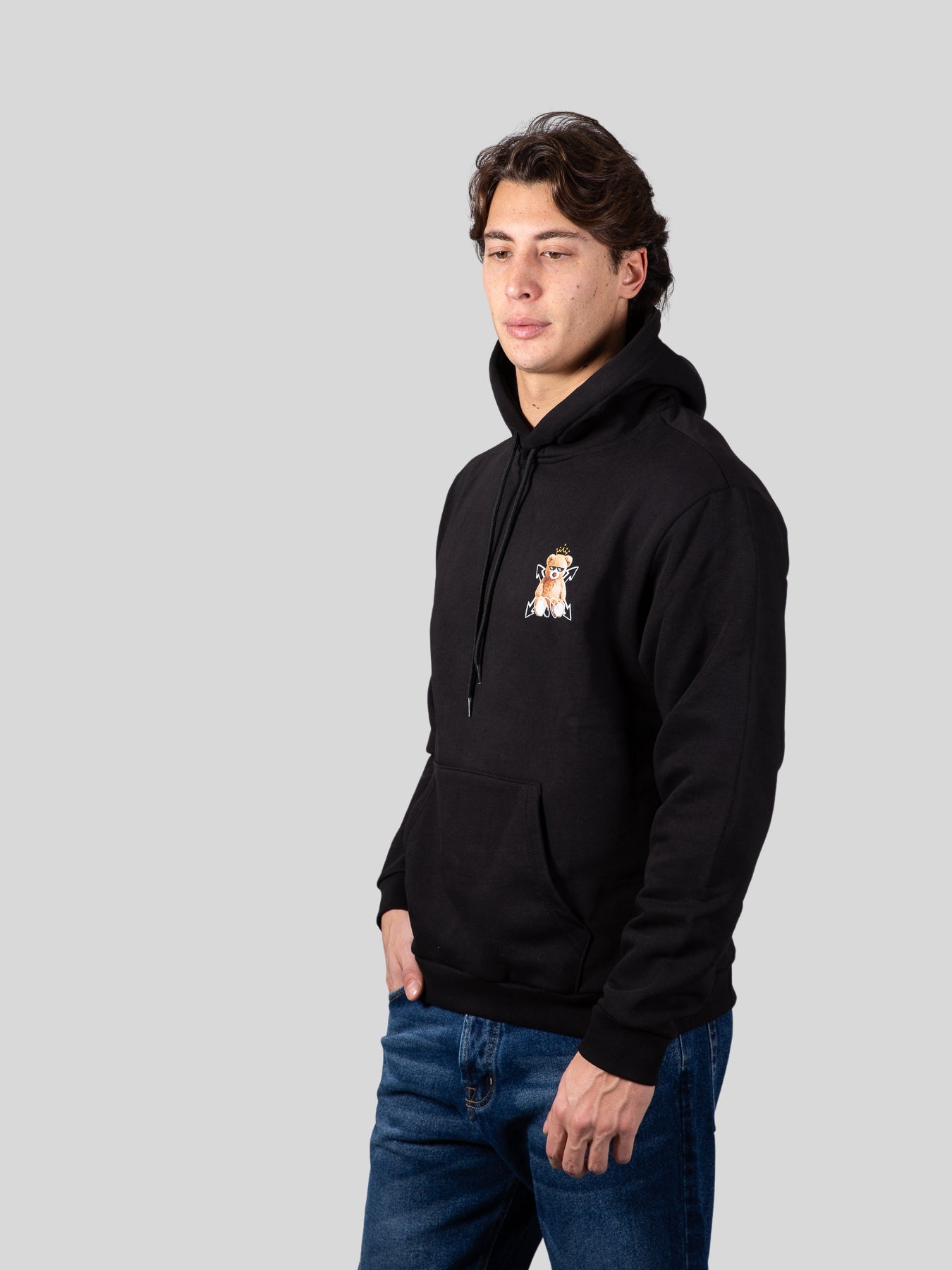 Gold rush uomo felpa M1STREET03