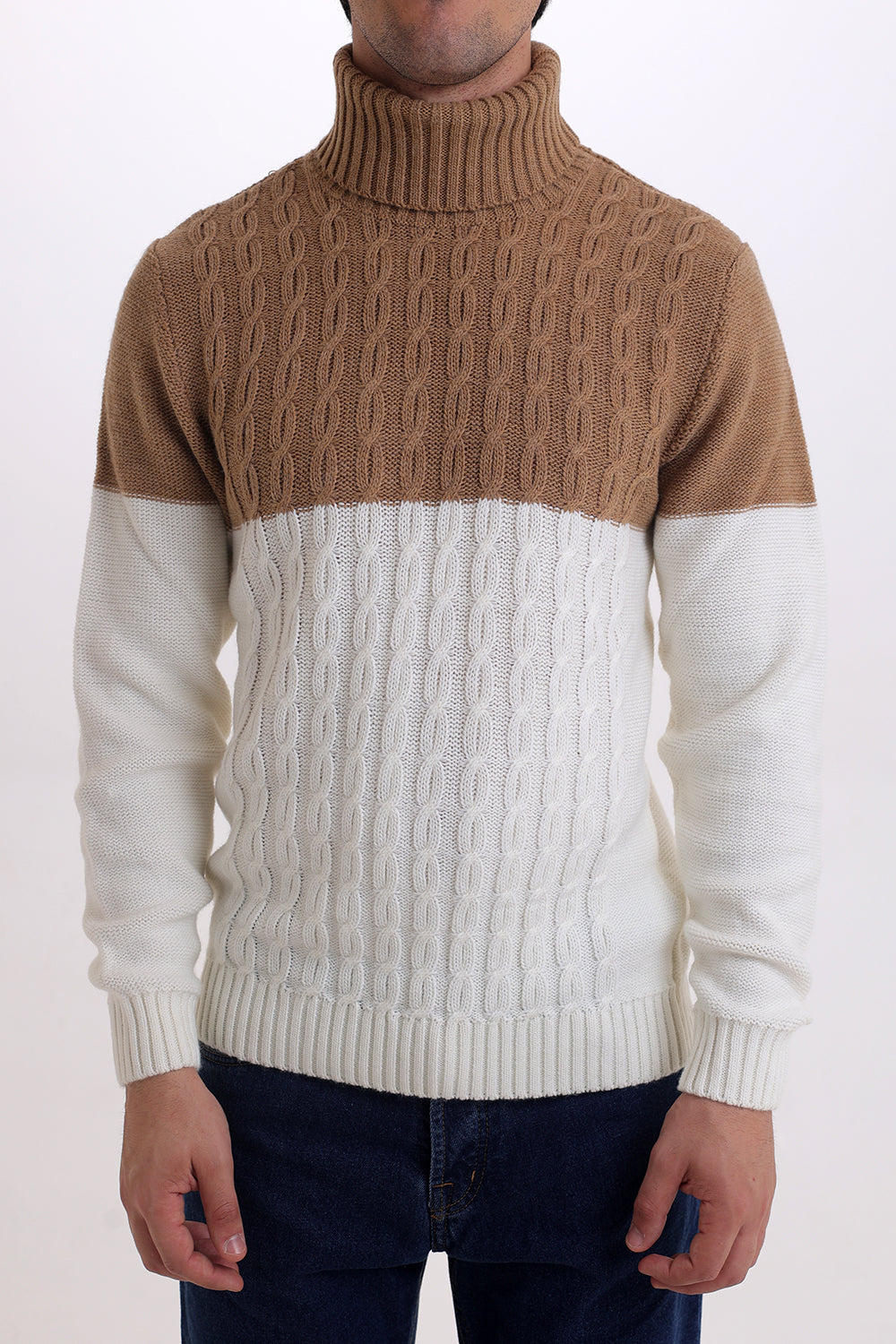 Gold rush uomo maglia dolcevita M3614ZERU