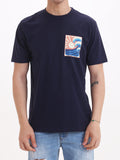 Gold Rush Uomo T-shirt Blu Scuro M1ONDESOLE