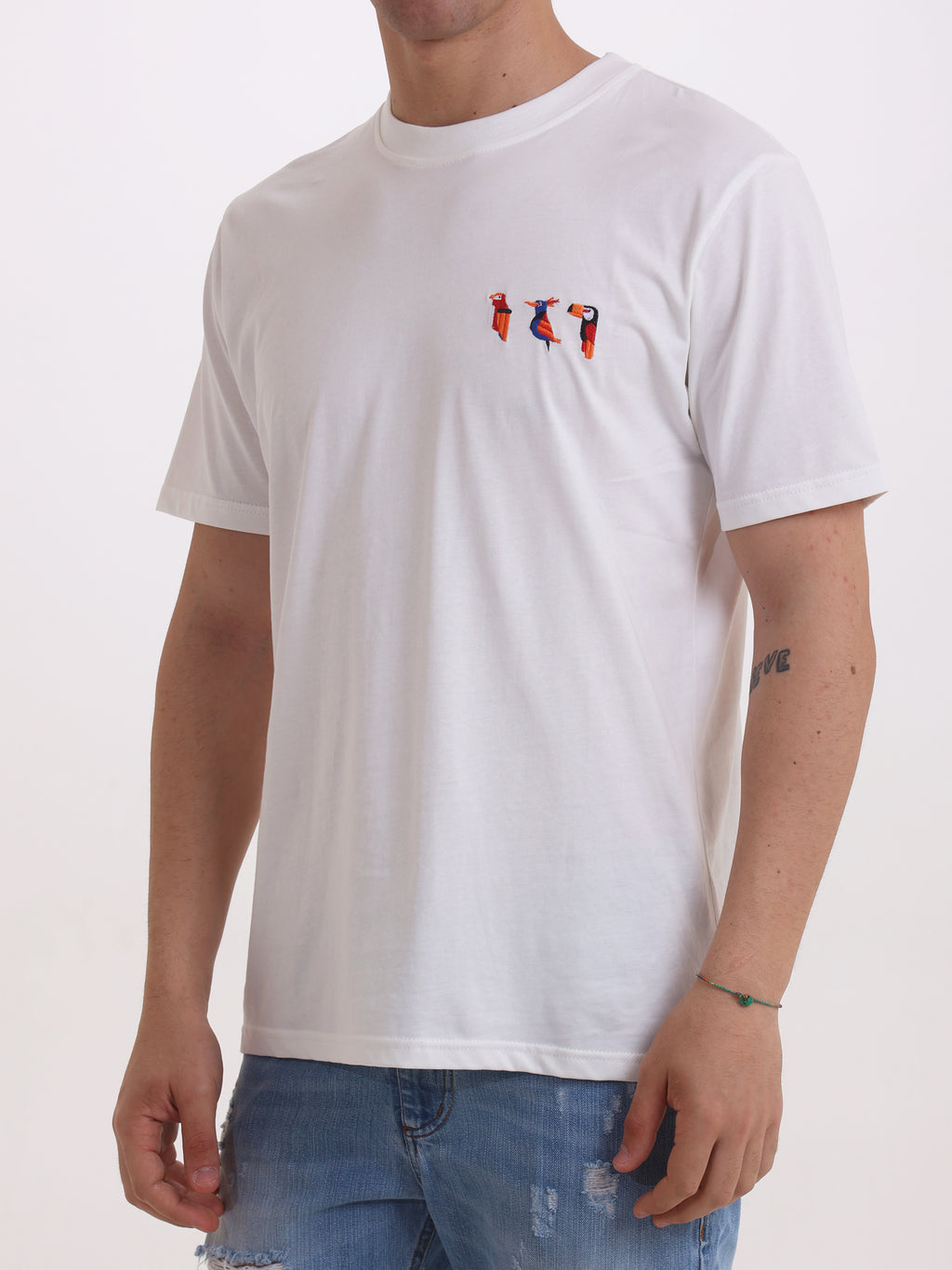 Gold Rush Uomo T-shirt Panna M1UCCELLI