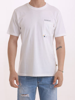 Gold Rush Uomo T-shirt Bianco CLIMB_TEE
