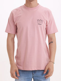 Gold Rush Uomo T-shirt Rosa M1PALME