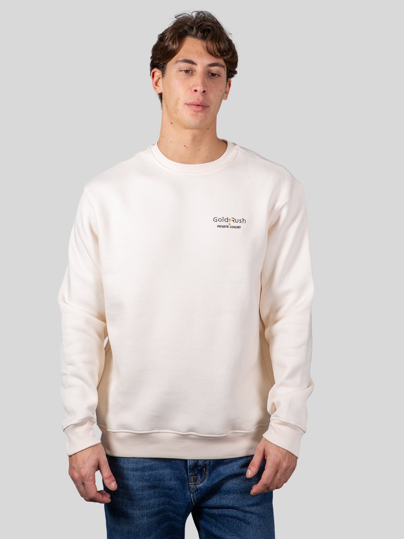 Gold rush uomo felpa M1CHECK04