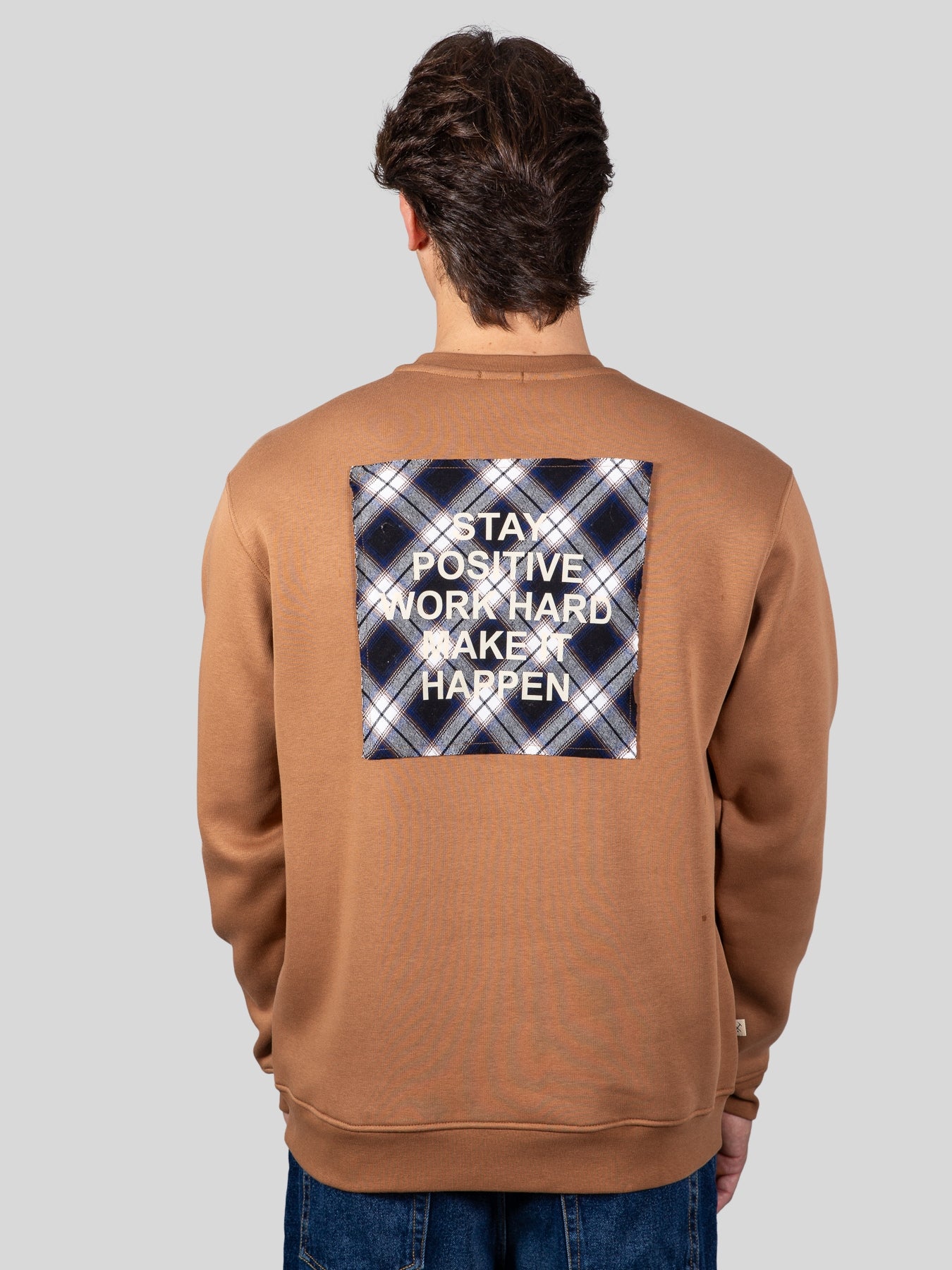 gold rush uomo felpa M1CHECK04