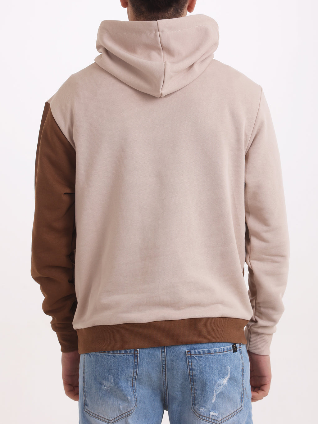 Gold Rush Uomo Felpa Beige & Marrone M1CLORO01