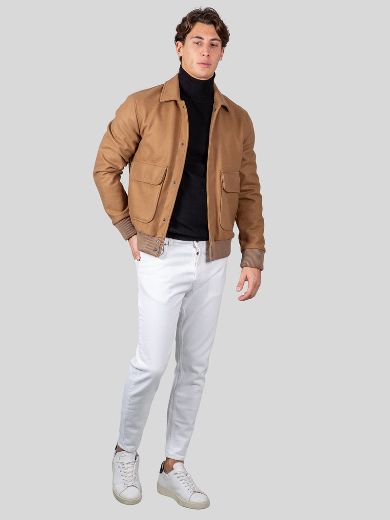 Gold rush uomo giubbino bomber VEF 203