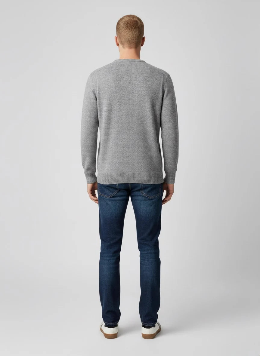 Gold Rush uomo maglia girocollo ORITGC GRIGIO