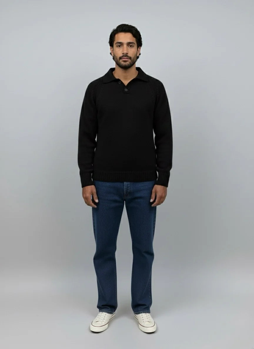 Gold Rush uomo polo MA3002GR NERO