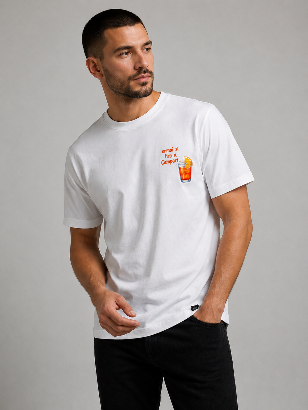 Gold Rush uomo t-shirt Stampa\Ricamo M1WAFFEL05
