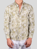 Gold Rush uomo camicia Collo Francese 65042