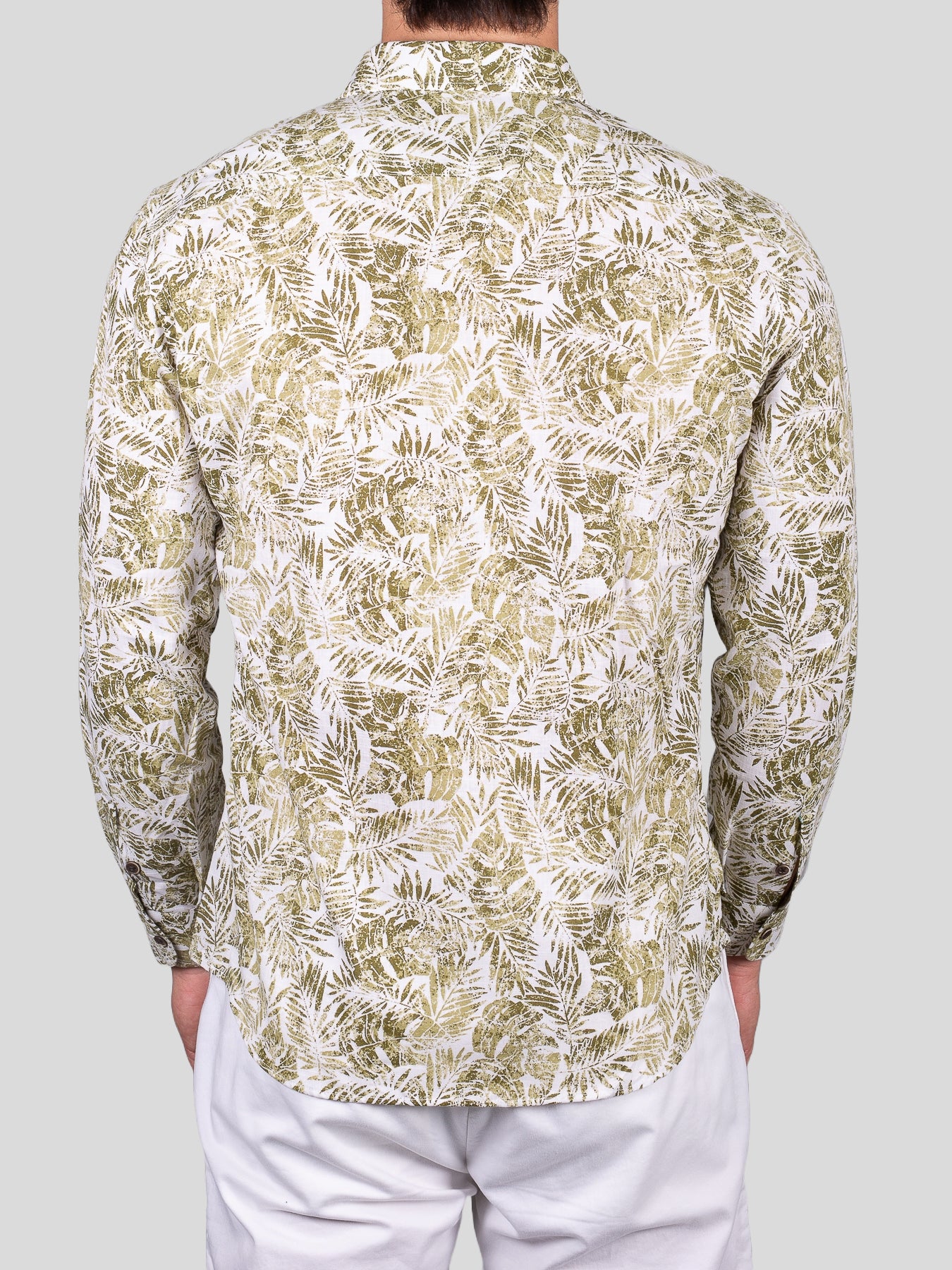 Gold Rush uomo camicia Collo Francese 65042