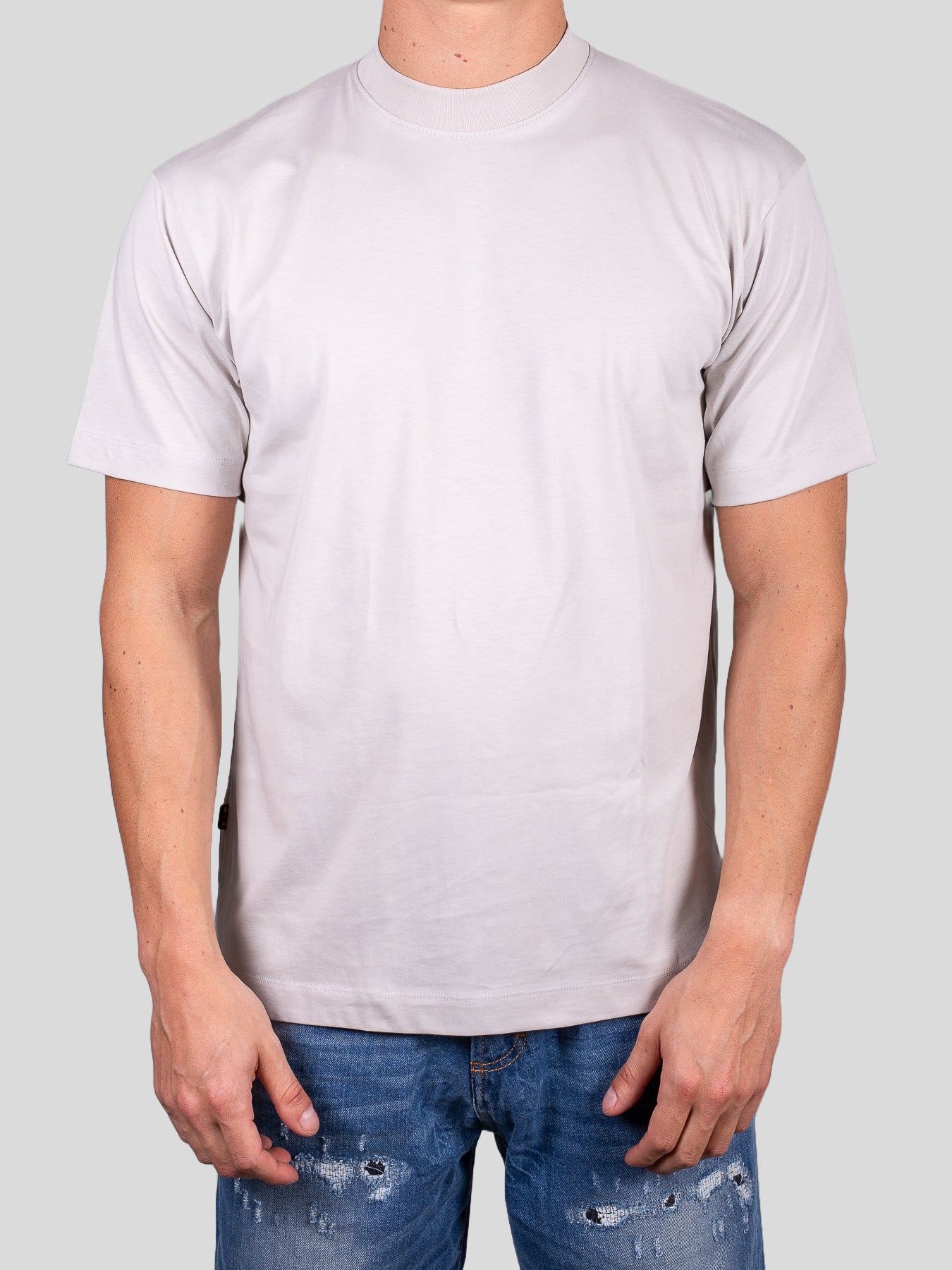 Gold Rush uomo t-shirt over M1FAS22 Grigio Perla