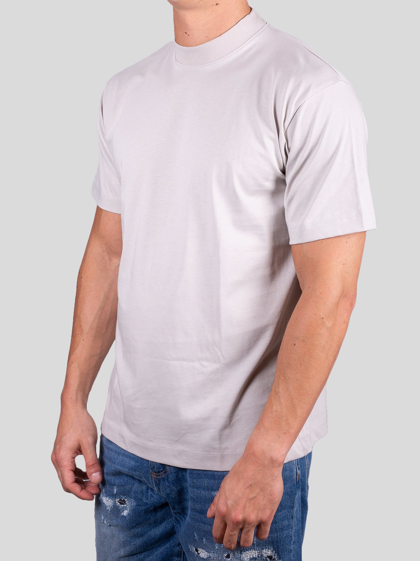 Gold Rush uomo t-shirt over M1FAS22 Grigio Perla