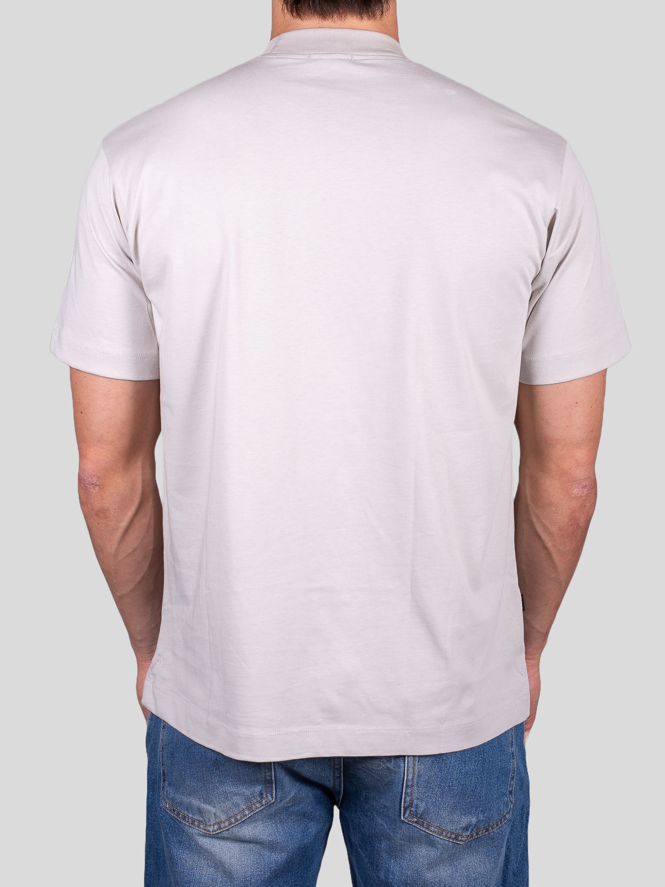 Gold Rush uomo t-shirt over M1FAS22 Grigio Perla