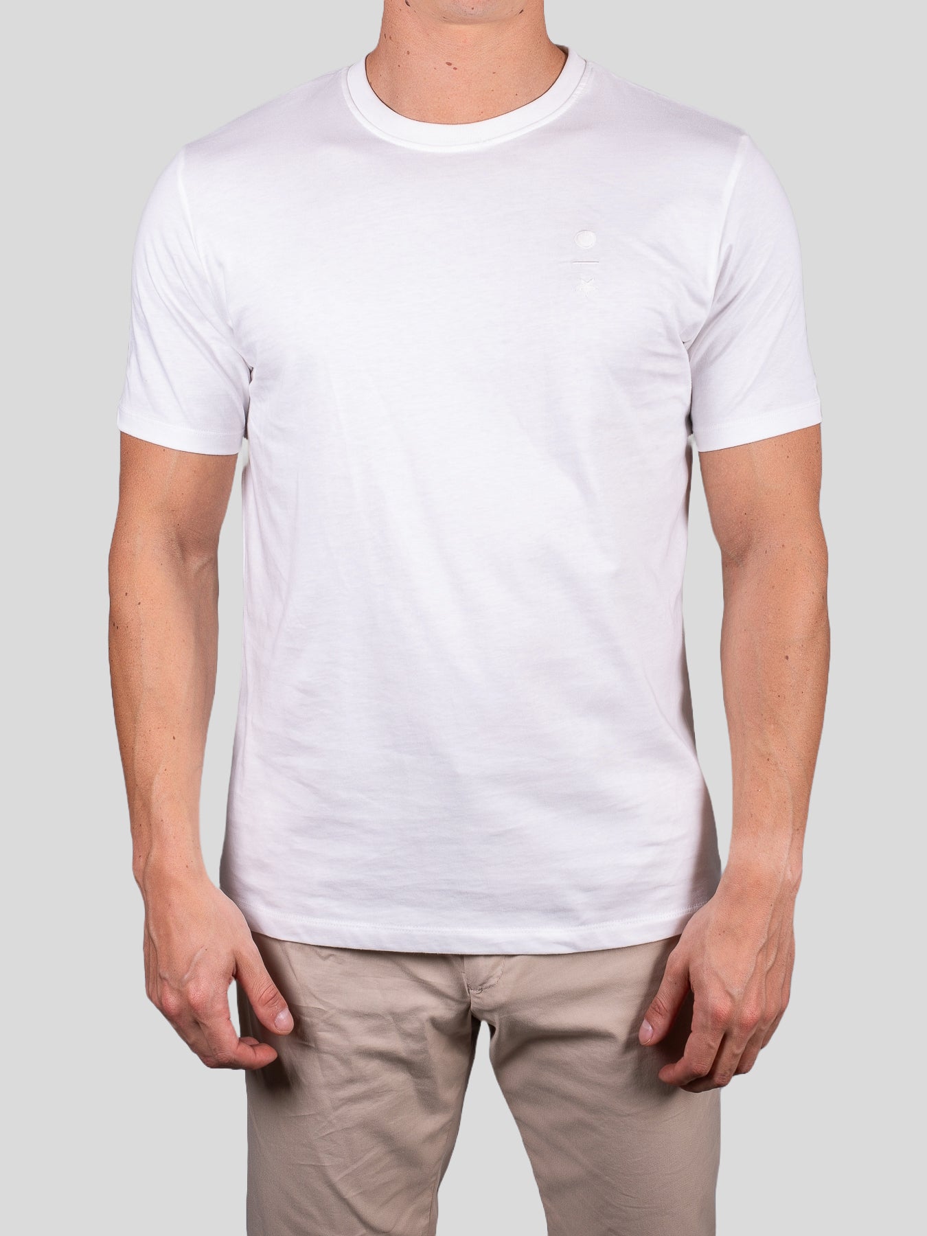 Gold Rush uomo t-shirt M1ESS37 Panna