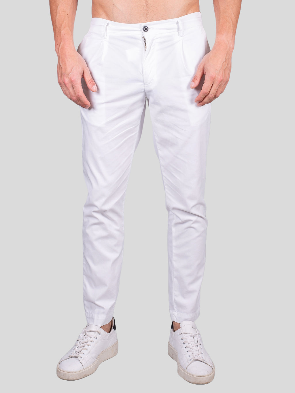 Gold Rush uomo pantalone abel ESS1027 bianco