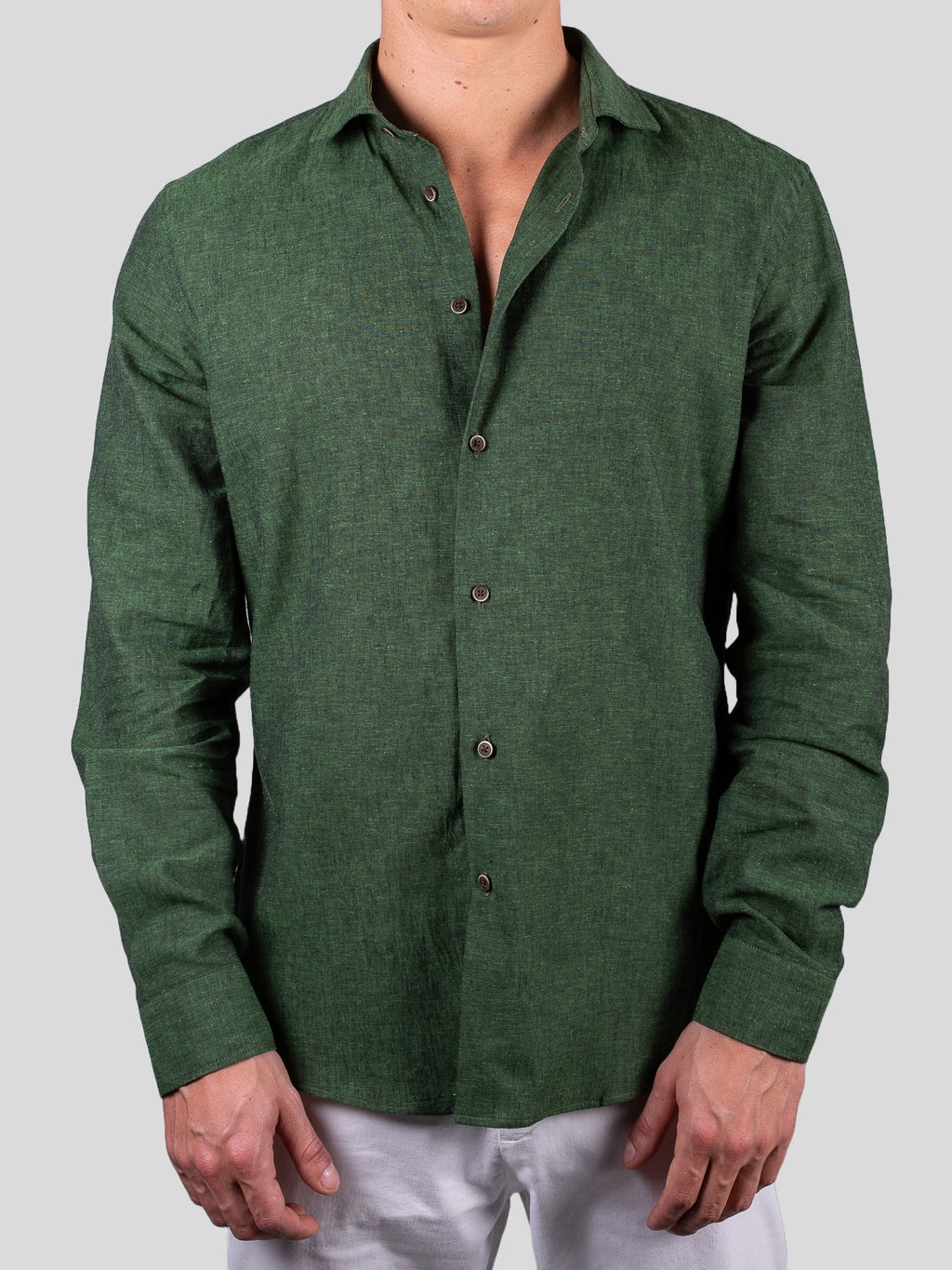 Gold Rush uomo camicia lino francia Parigi Verdone