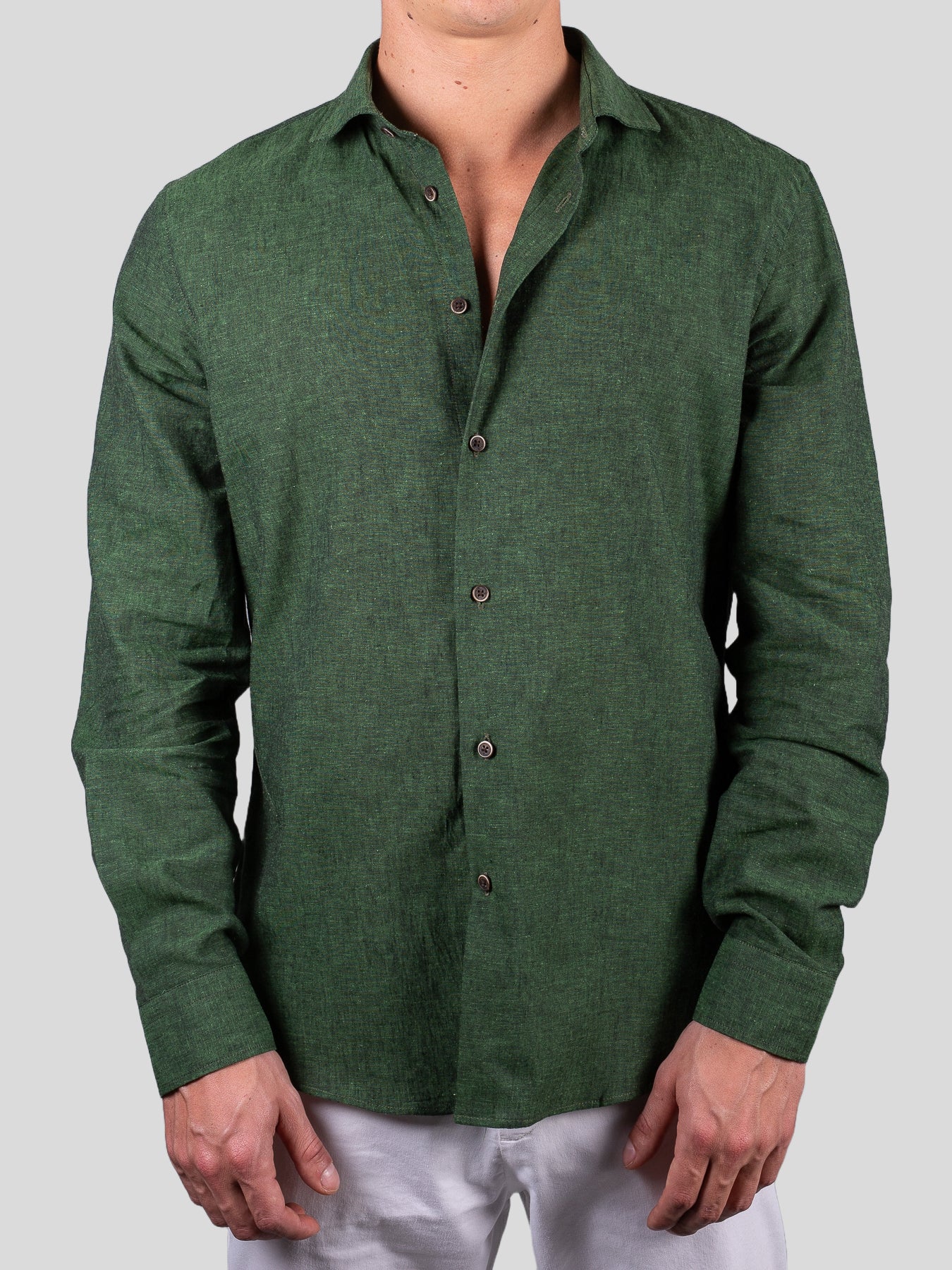 Gold Rush uomo camicia lino francia Parigi Verdone