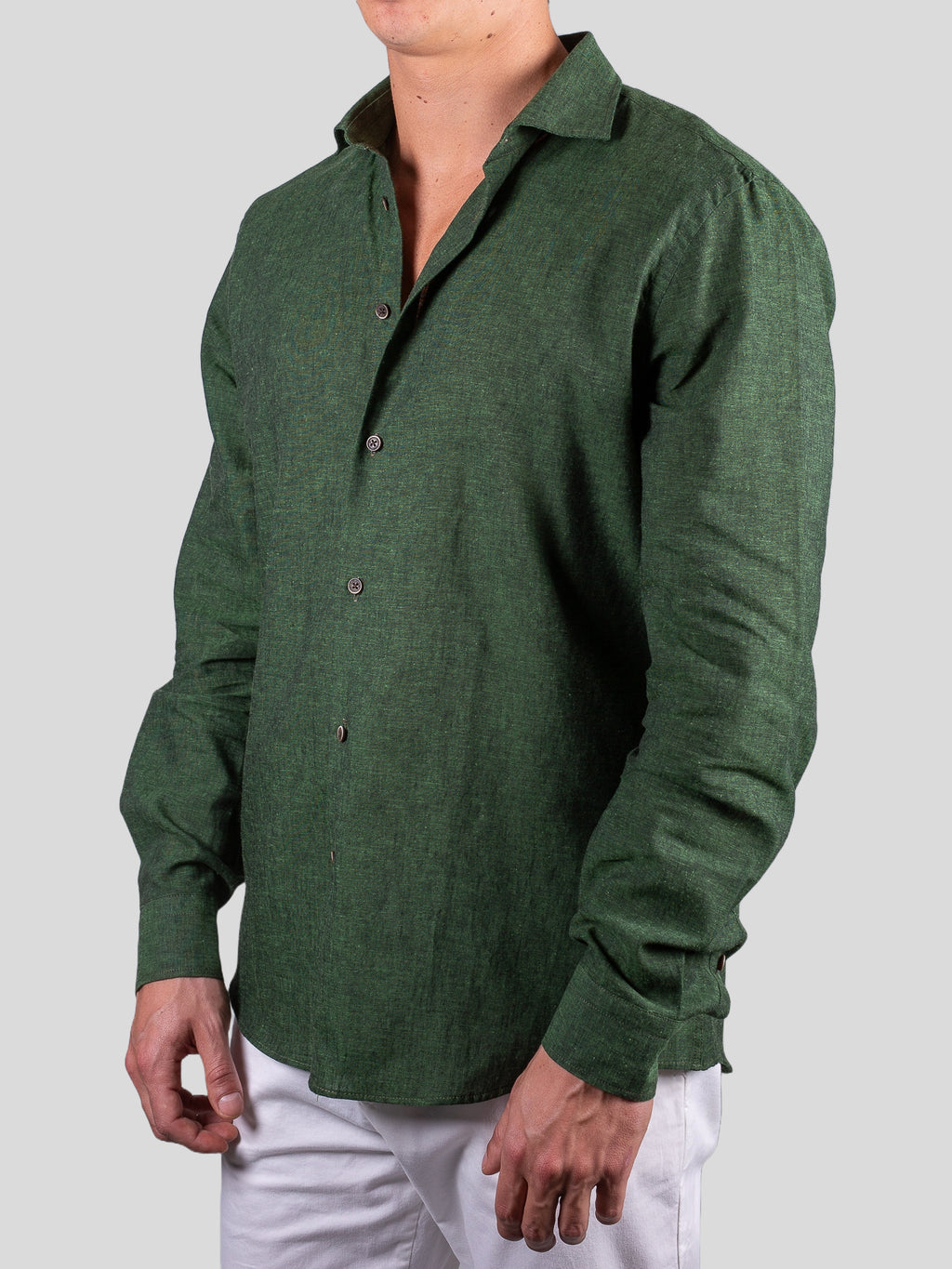 Gold Rush uomo camicia lino francia Parigi Verdone