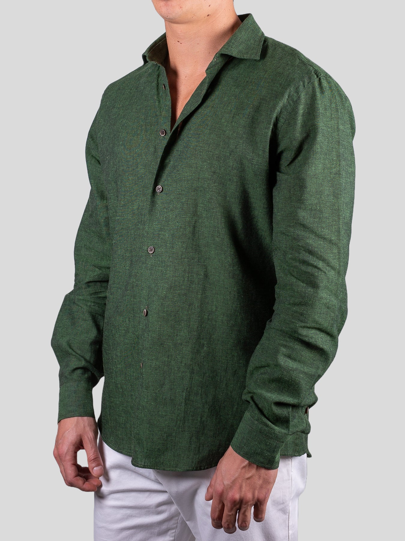 Gold Rush uomo camicia lino francia Parigi Verdone