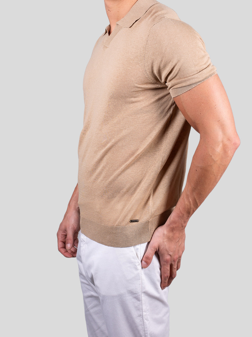 Gold Rush uomo polo misto lino P830024