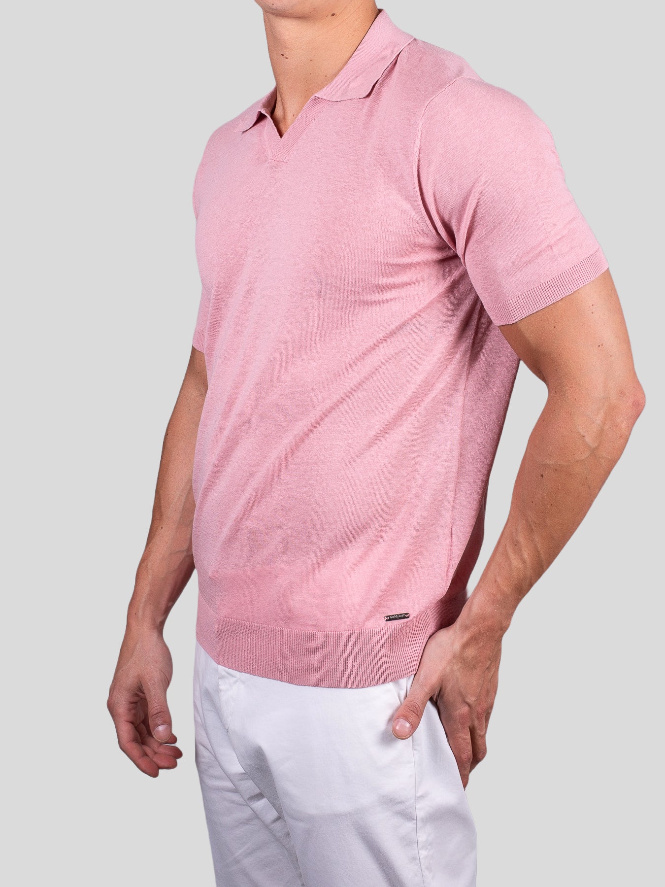 Gold Rush uomo polo misto lino P830024