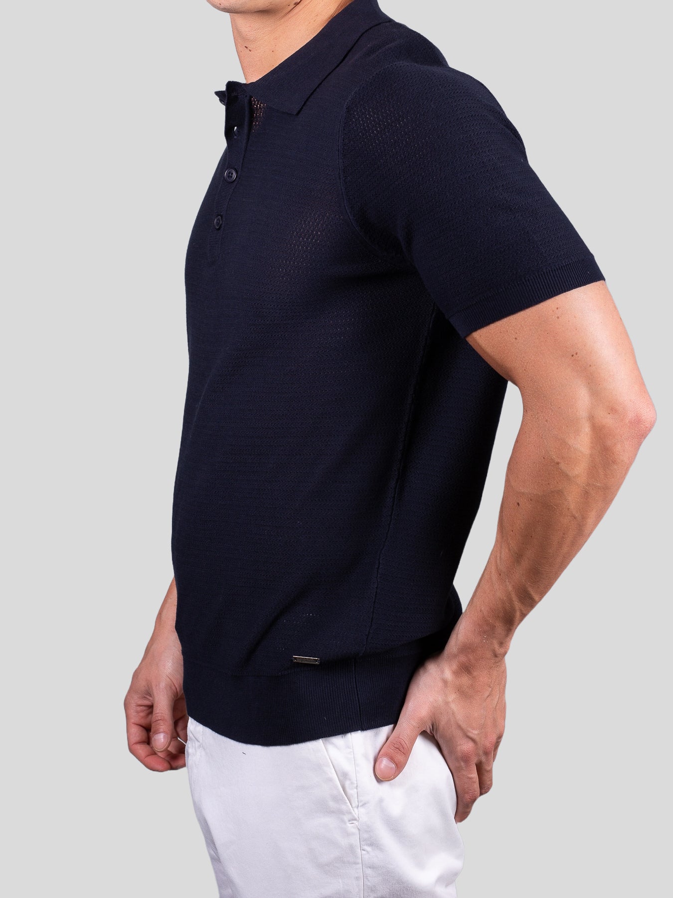 Gold Rush uomo polo forata P830015