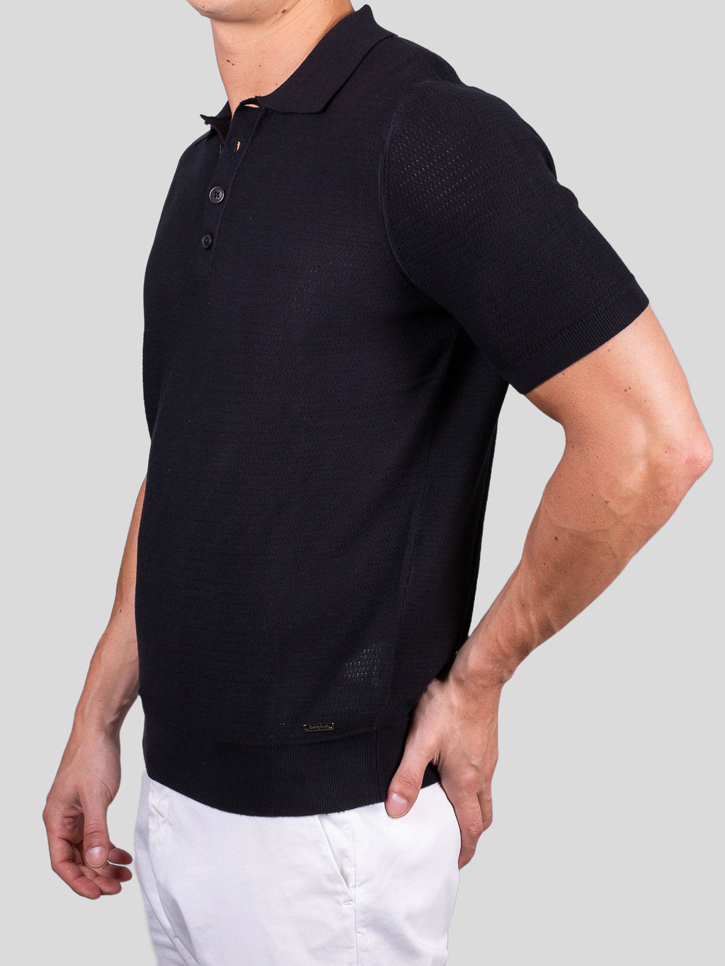 Gold Rush uomo polo forata P830015