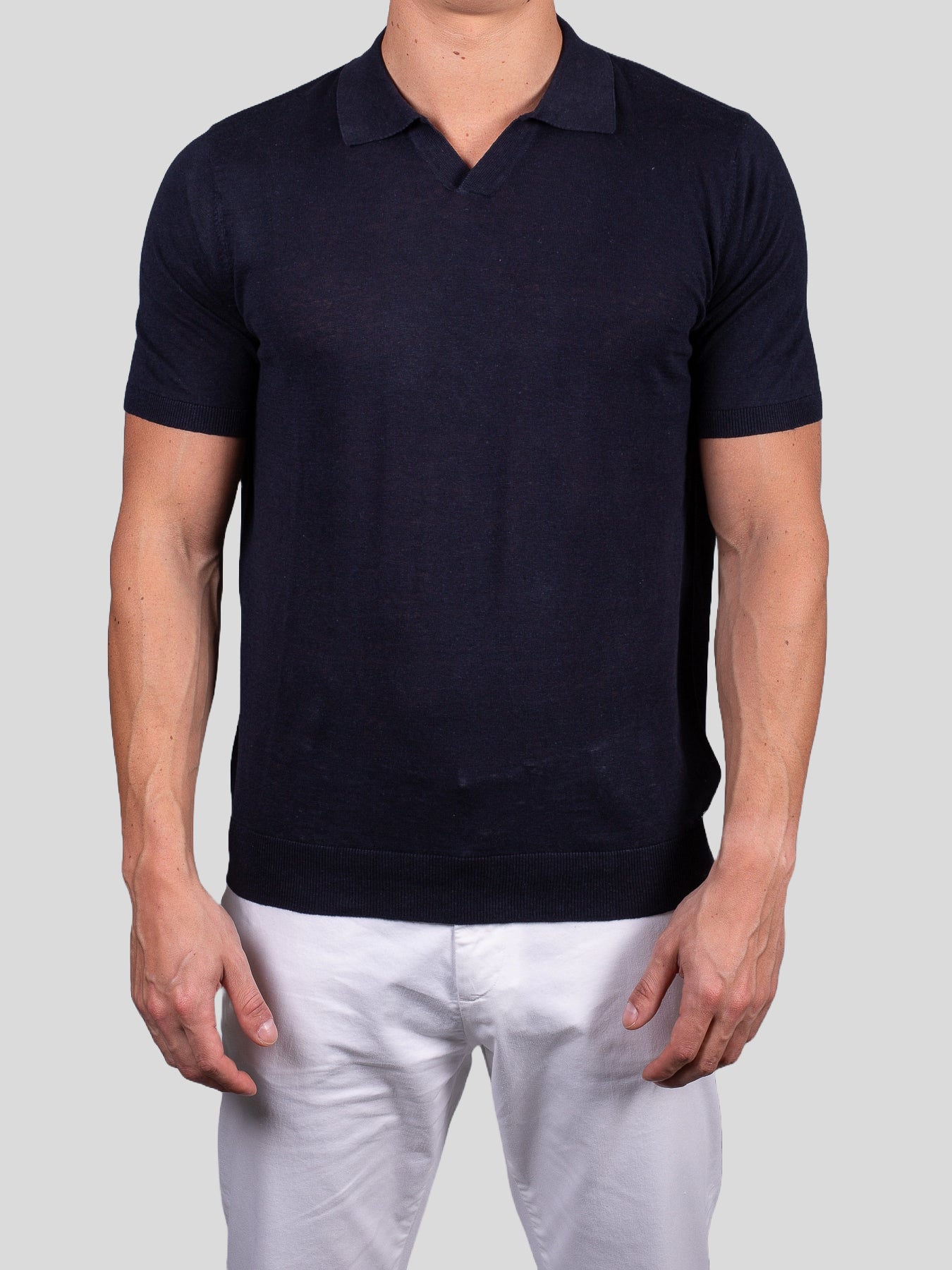 Gold Rush uomo polo misto lino P830024