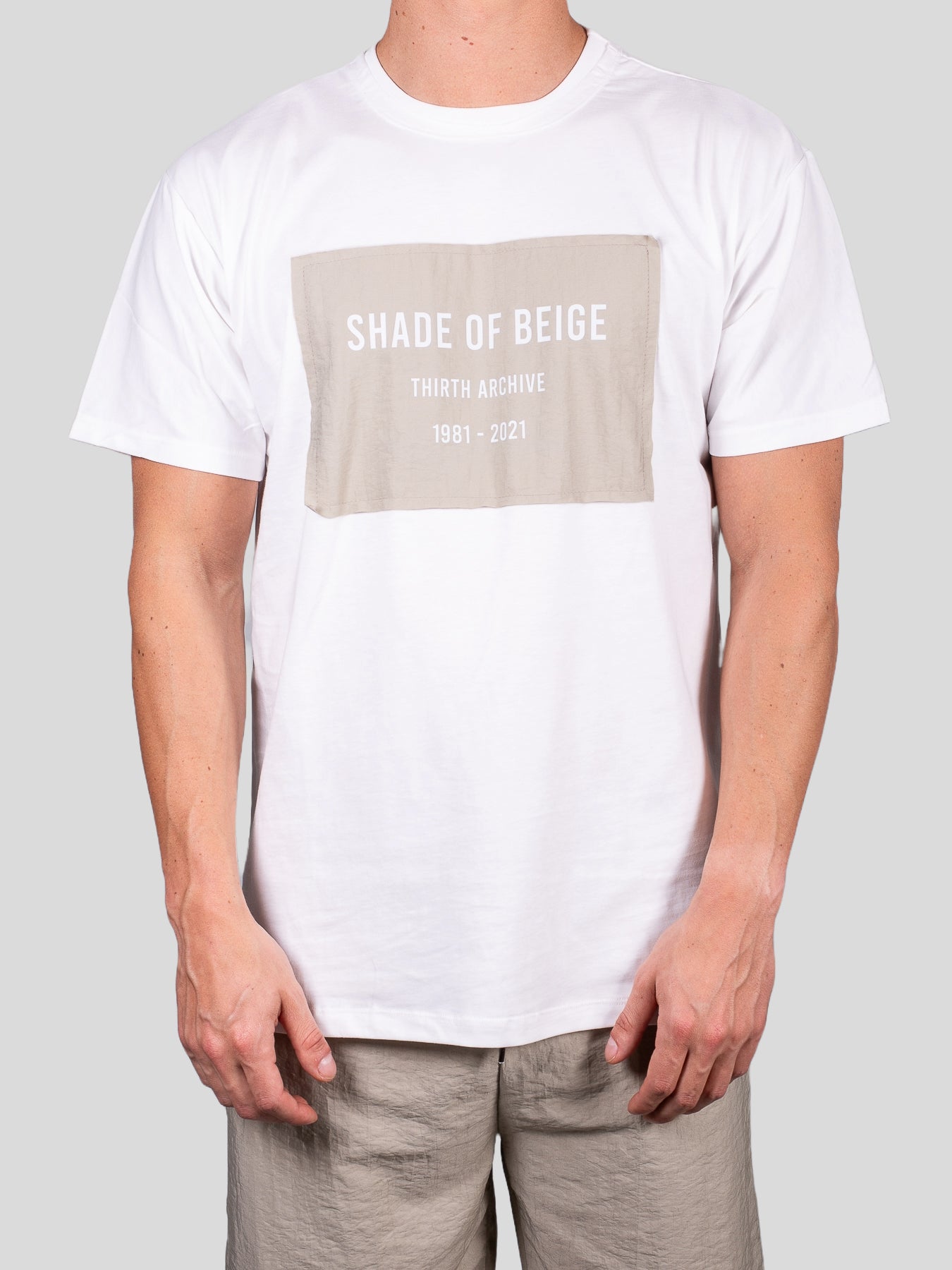 Gold Rush uomo t-shirt M1FAS33 Panna