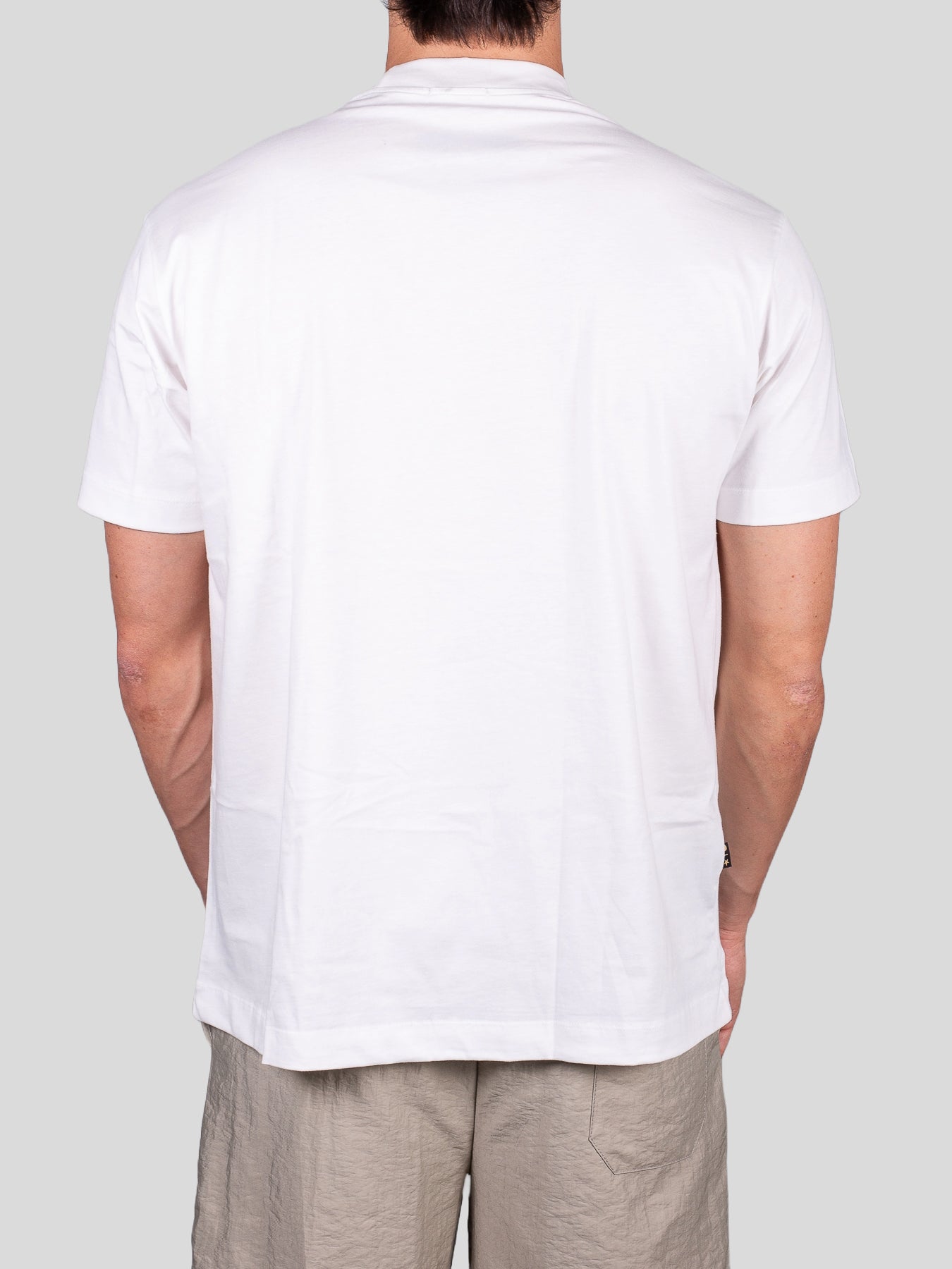 Gold Rush uomo t-shirt over M1FAS22 Panna