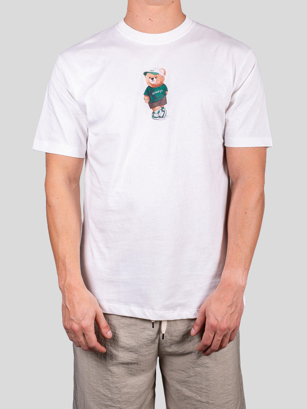 Gold Rush uomo t-shirt M1BALE06 Panna