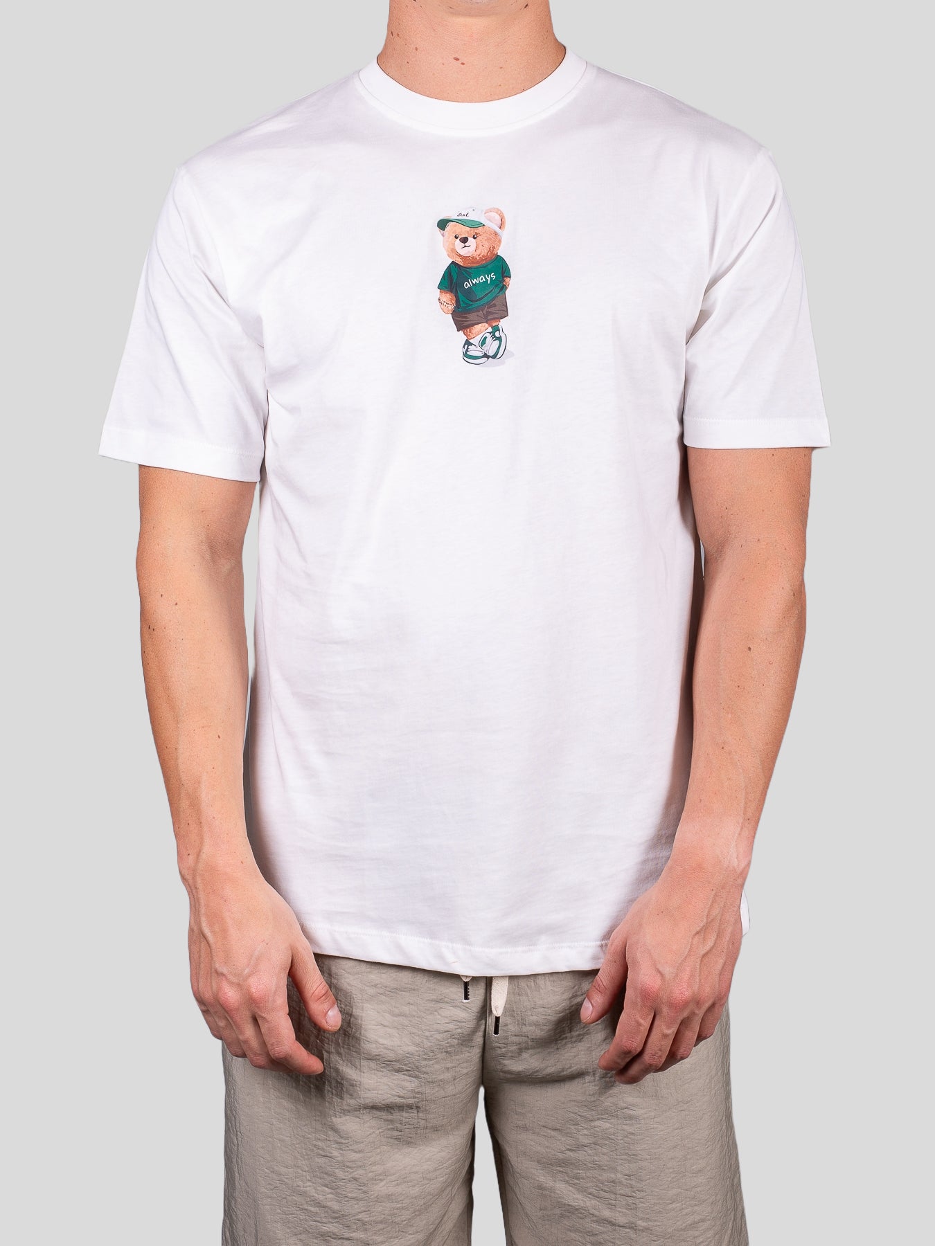 Gold Rush uomo t-shirt M1BALE06 Panna