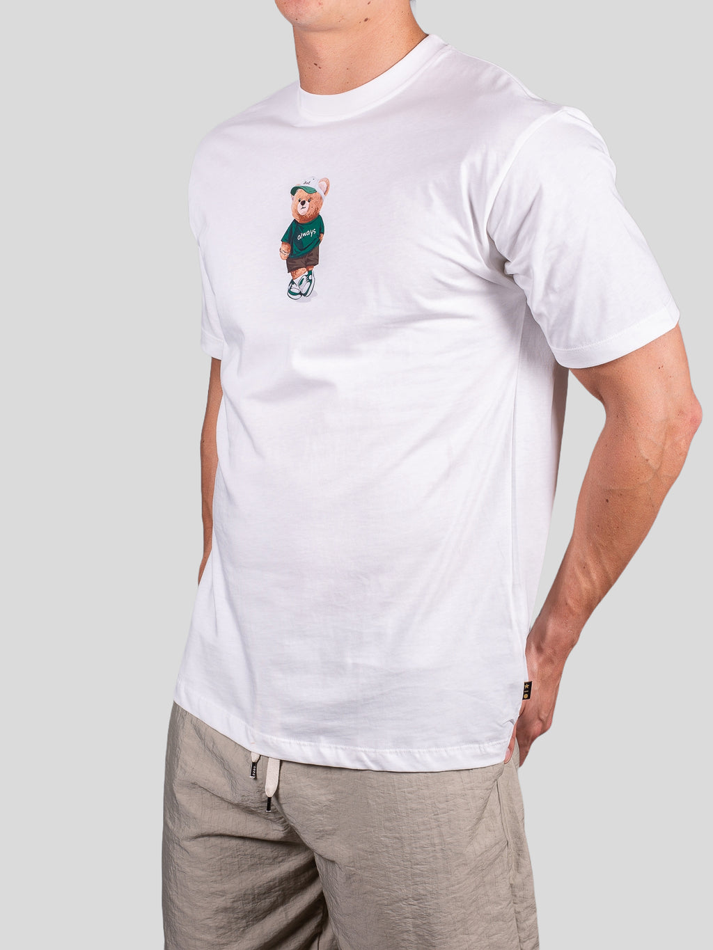 Gold Rush uomo t-shirt M1BALE06 Panna