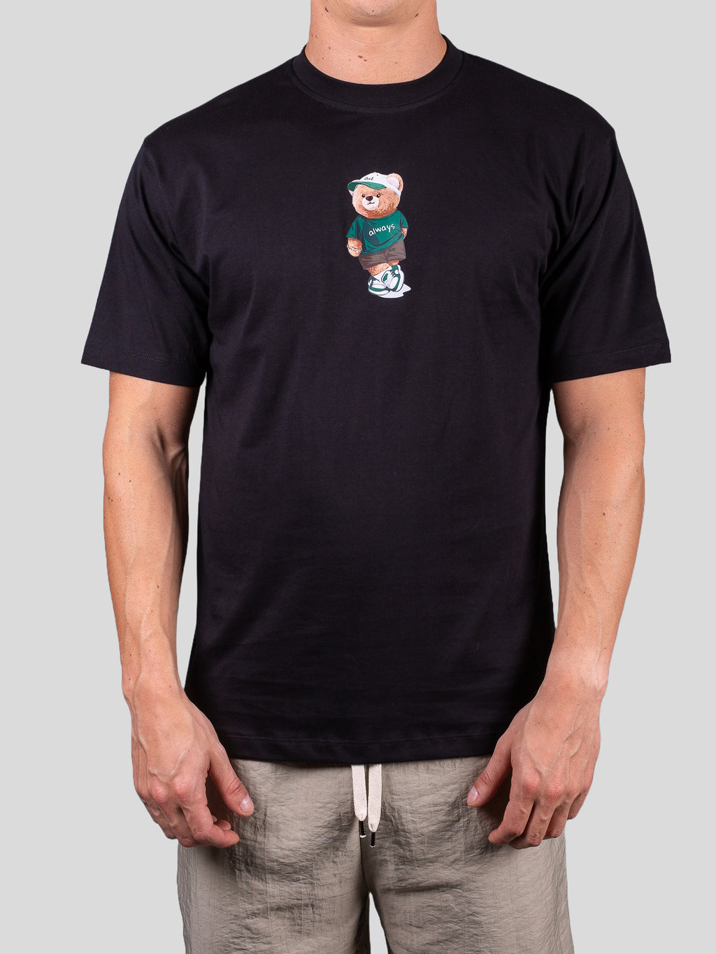 Gold Rush uomo t-shirt M1BALE06 Nero