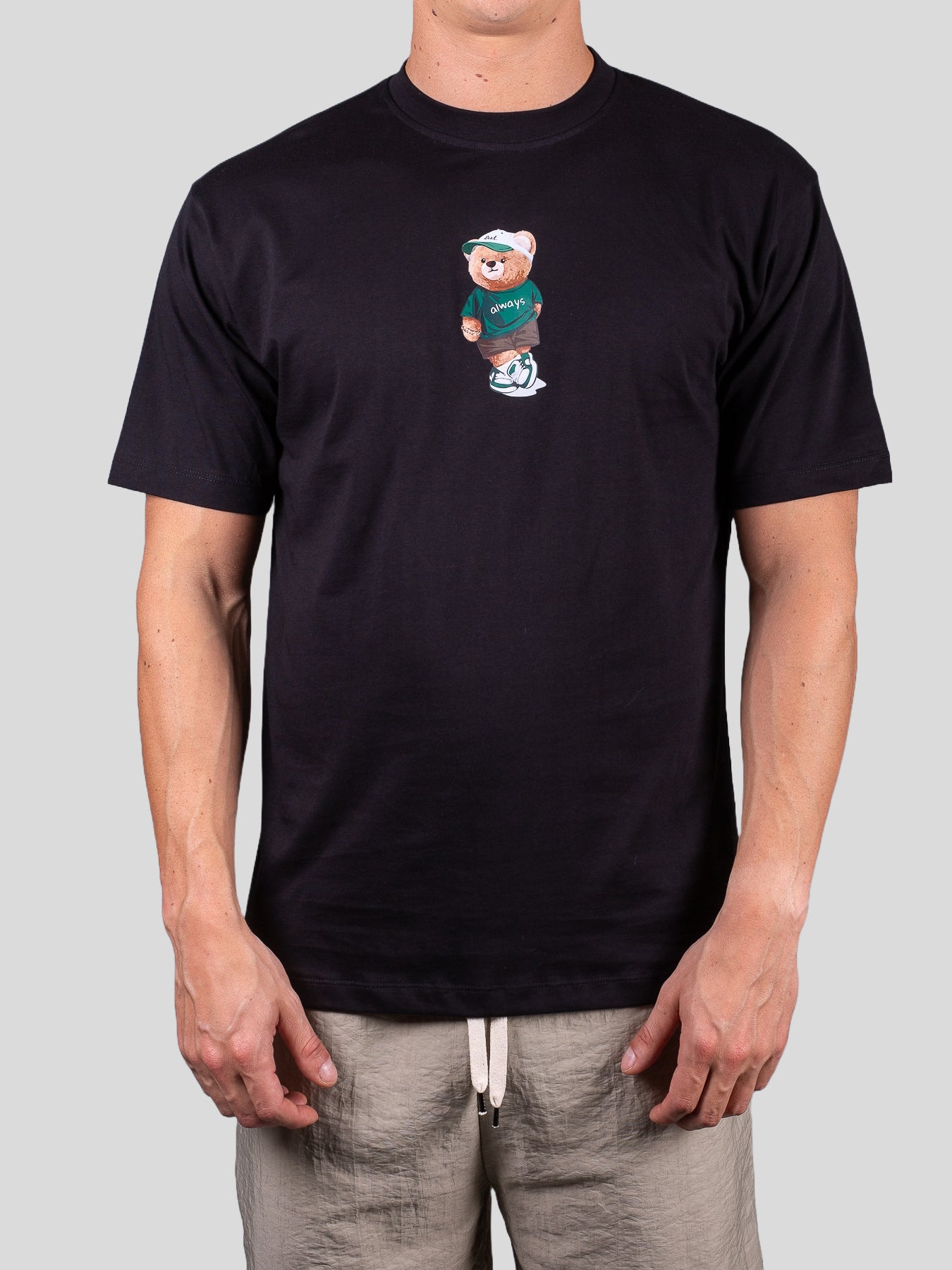 Gold Rush uomo t-shirt M1BALE06 Nero