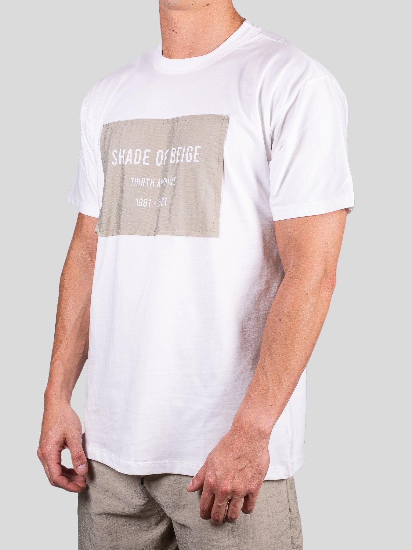 Gold Rush uomo t-shirt M1FAS33 Panna