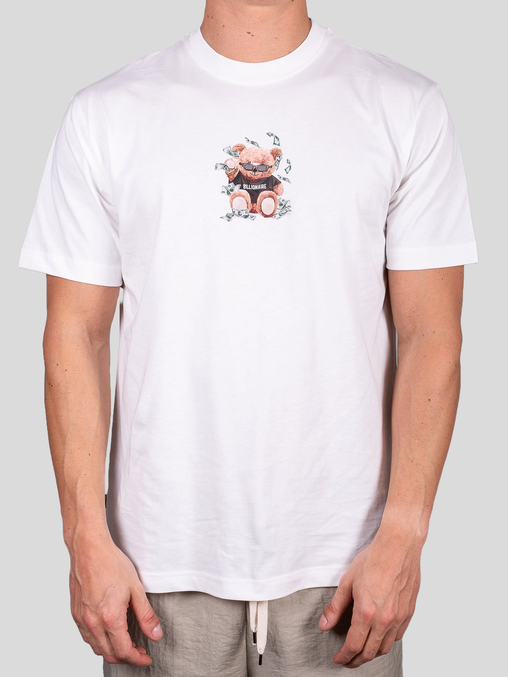 Gold Rush uomo t-shirt M1BALE07 Panna