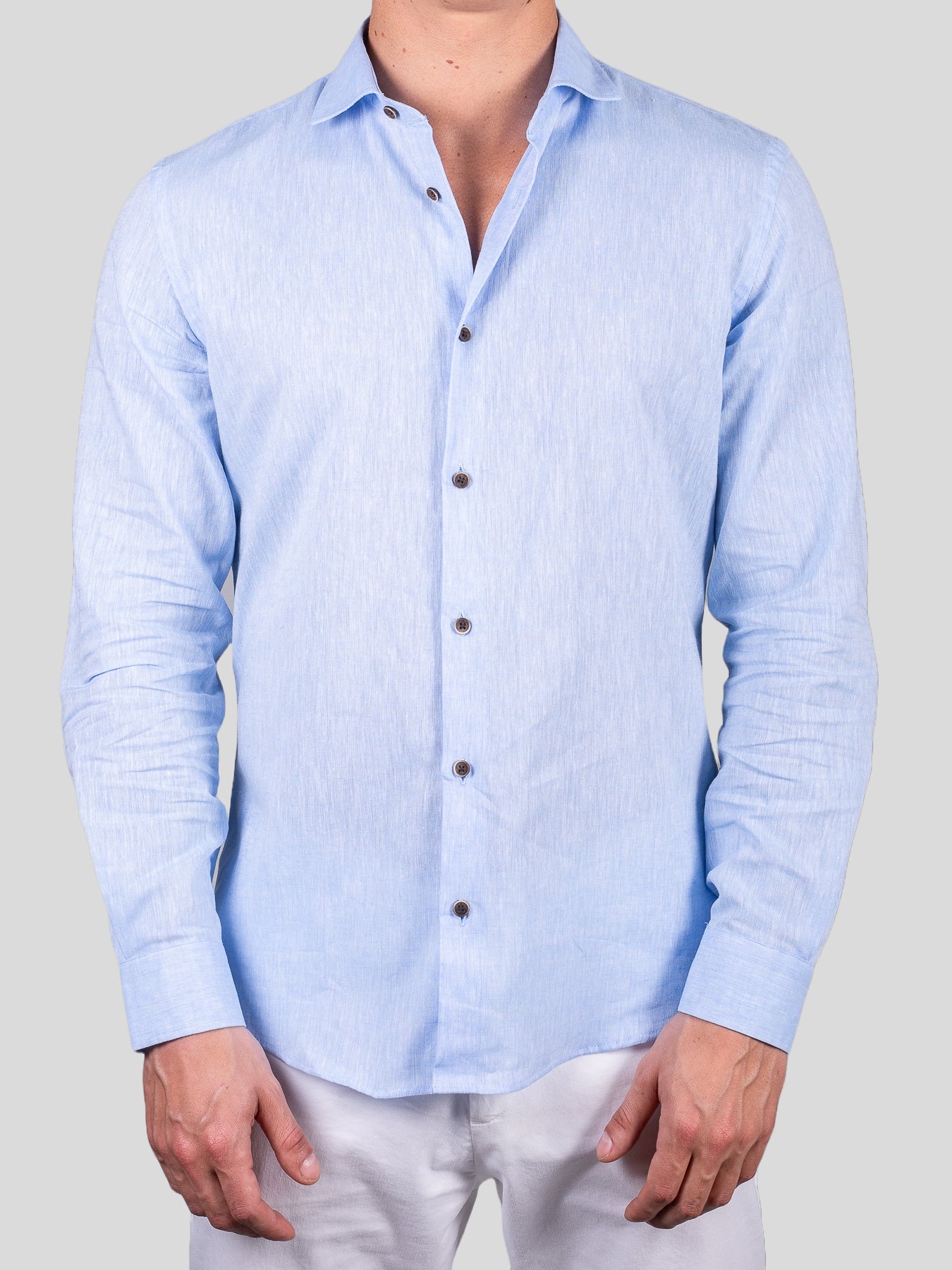 Gold Rush uomo camicia lino francia Parigi Cielo