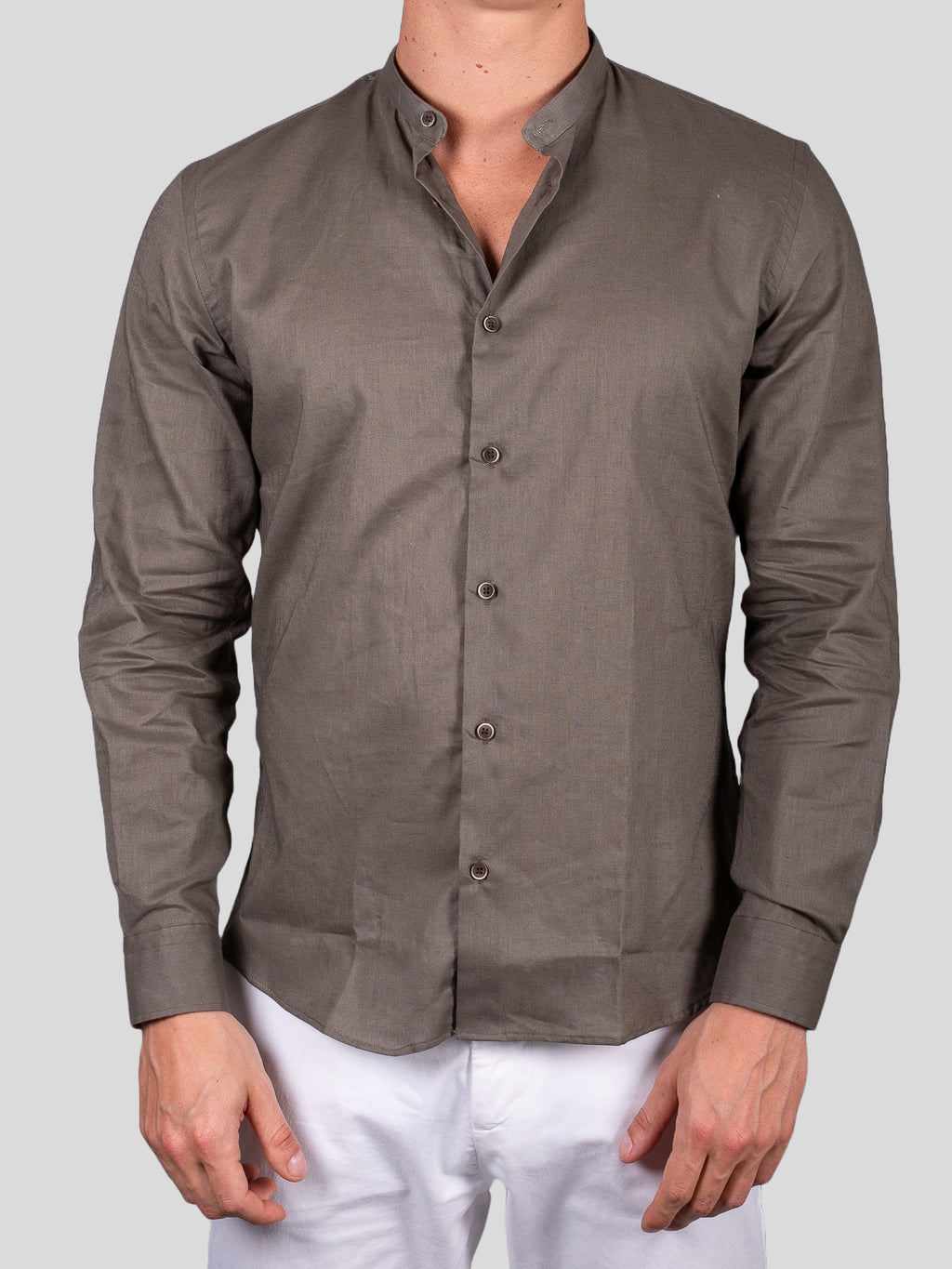 Gold Rush uomo camicia lino corea seul Militare