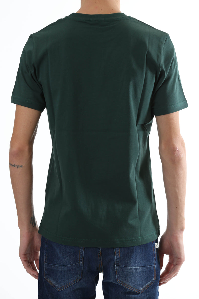Gold Rush Uomo T-Shirt Basic Stampa Forest Green